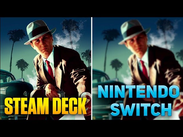 Steam Deck vs Nintendo Switch - L.A Noire