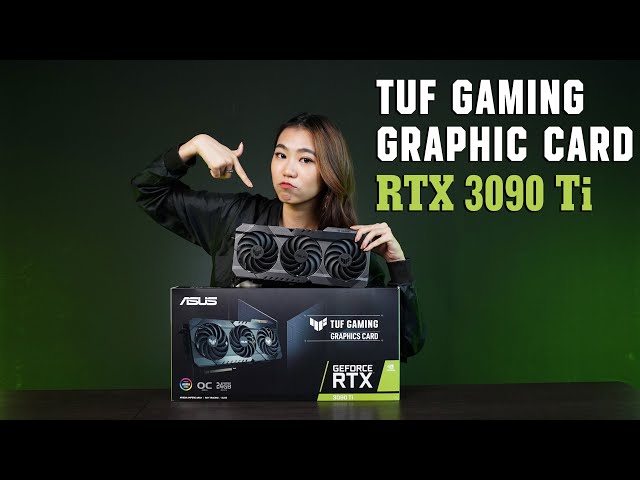 Flex with Rose ft. ASUS TUF Gaming GeForce RTX 3090 Ti OC Edition