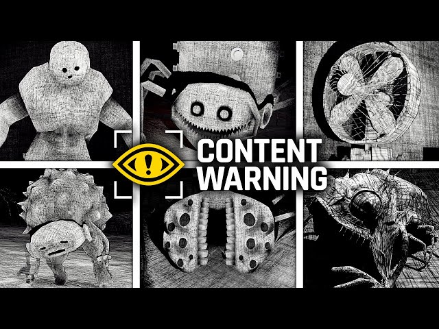 Content Warning: Update - ALL Monsters & Jumpscares (Showcase)