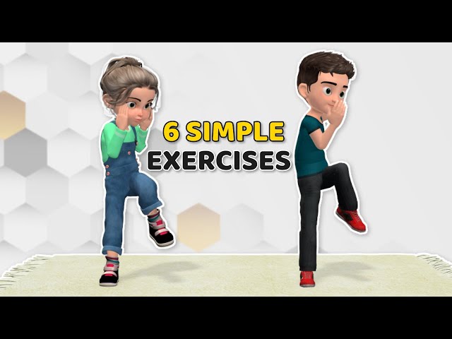6 SIMPLE EXERCISES TO IMPROVE KIDS’ COORDINATION (CROSS THE MIDLINE WORKOUT)
