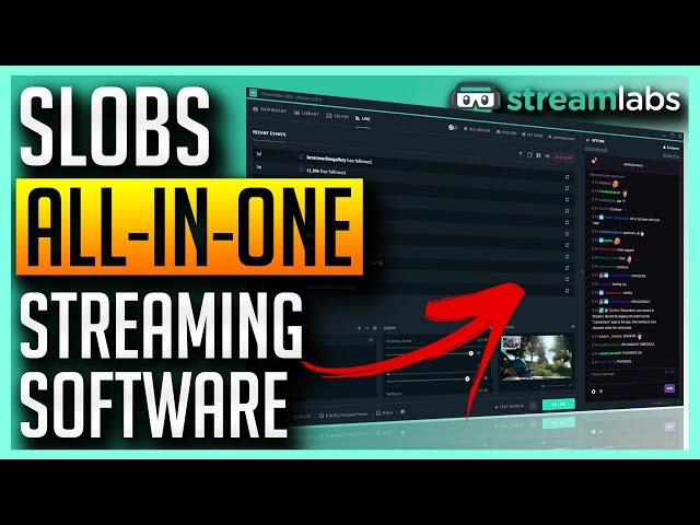 Streamlabs OBS Overview - All-In-One Streaming Application SLOBS