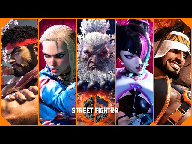 STREET FIGHTER 6 - All "SUPERS & CRITICAL ARTS" ! - 2024