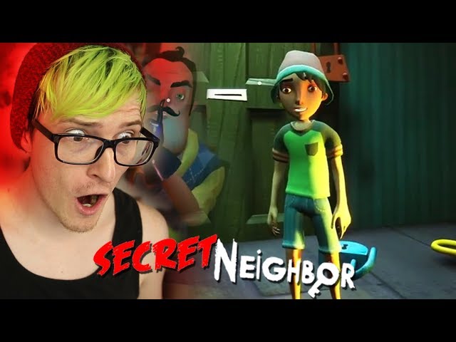 NEW HELLO NEIGHBOR GAME!? | Secret Neighbor REACTION (Hello Neighbor Multiplayer)