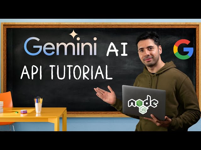 Google Gemini AI API Tutorial ✦ How to Use Gemini AI API for Beginners