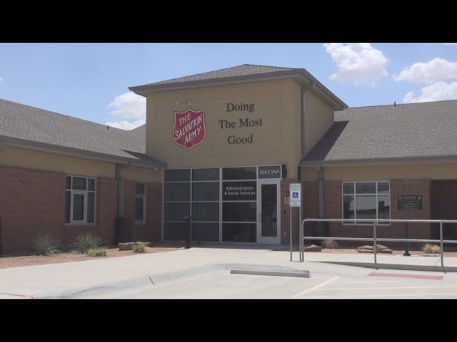 Homeless people can find housing through the Midland Salvation Army
