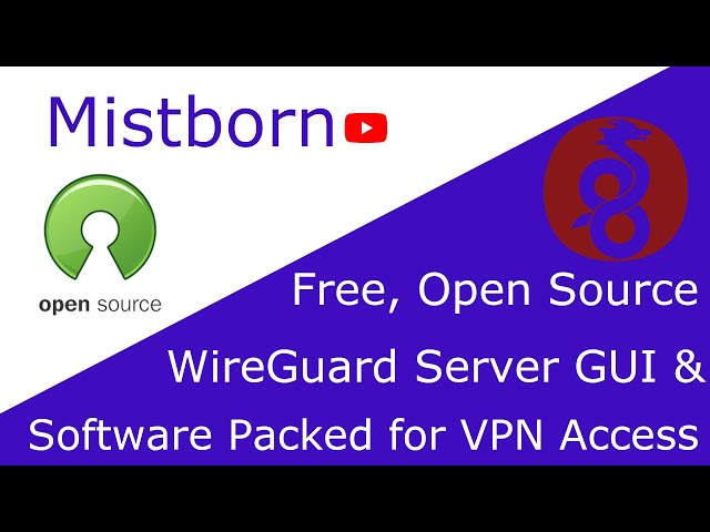 Mistborn, a free, self hosted, open source WireGuard server GUI with pi-hole and cockpit built in.