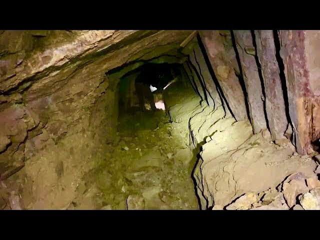 Descending a Dangerous Inclined Shaft at the Abandoned Anderson Mine
