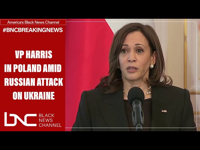 VP Harris Delivers Remarks in Poland amid Russian Invasion of Ukraine