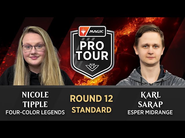 Nicole Tipple vs. Karl Sarap | Round 12 | #PTThunder