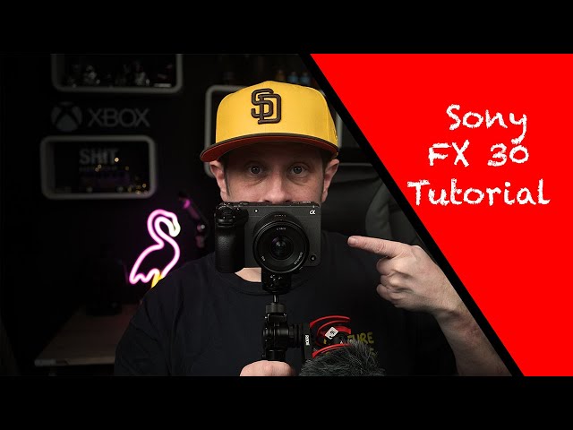 Sony FX30  Tutorial mit Timecode