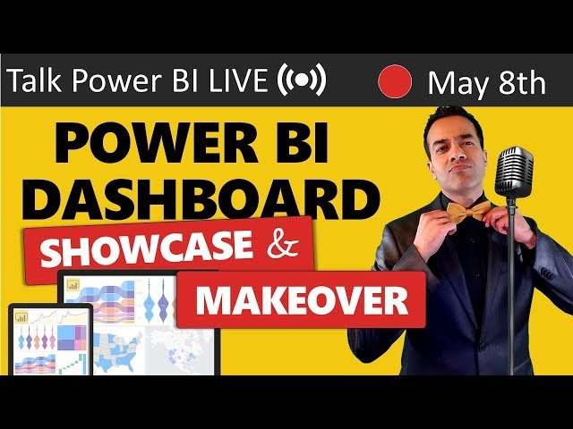 Power BI Dashboard Showcase & Makeover 🔴Talk Power BI LIVE (Subscribe & Join)