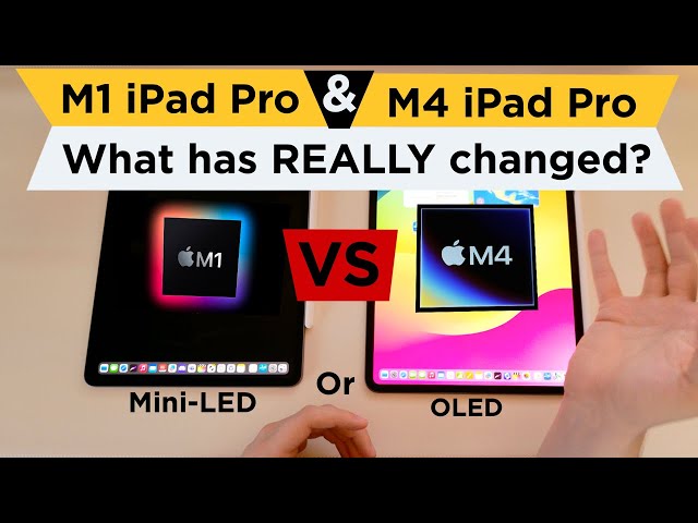 New M4 iPad Pro VS M1 iPad Pro - In DEPTH Comparison
