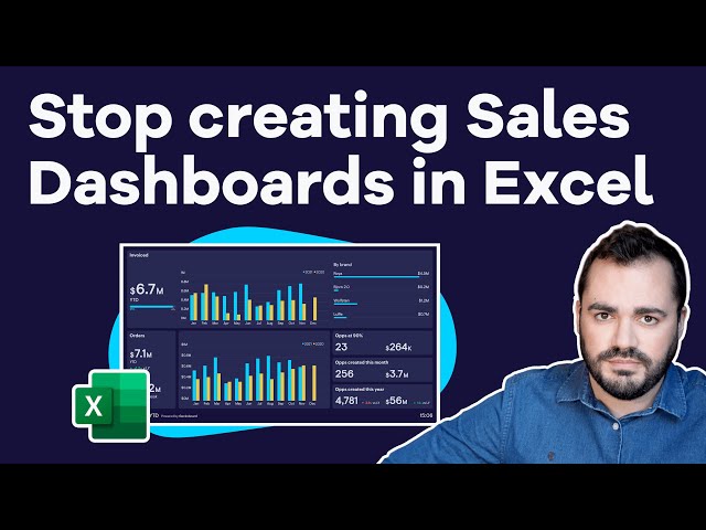 Stop creating Sales Dashboards in Excel – [Easy alternative]