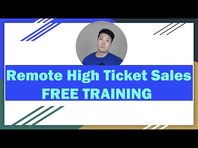 Free Training: Becoming A High Ticket Sales Professional