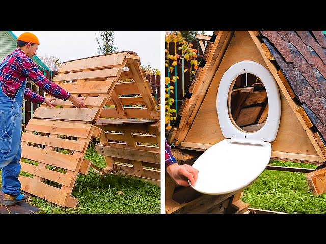 Простые проекты из деревянных поддонов, которые вы можете попробовать дома