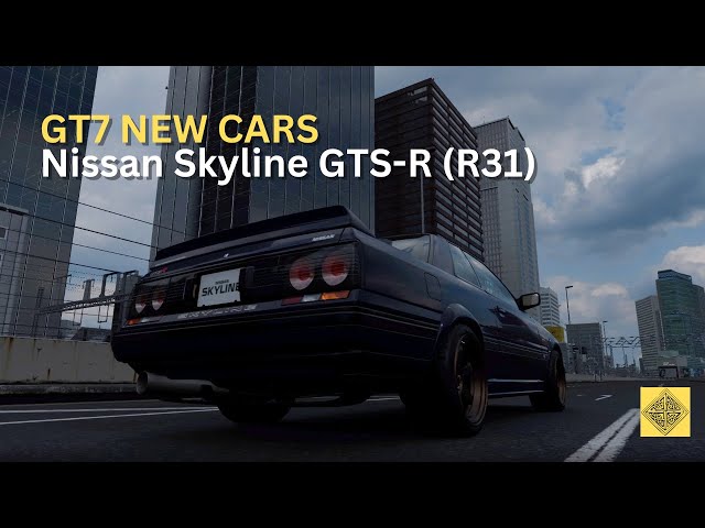 New Cars! Nissan Skyline GTS-R (R31) '87 - Gran Turismo® 7
