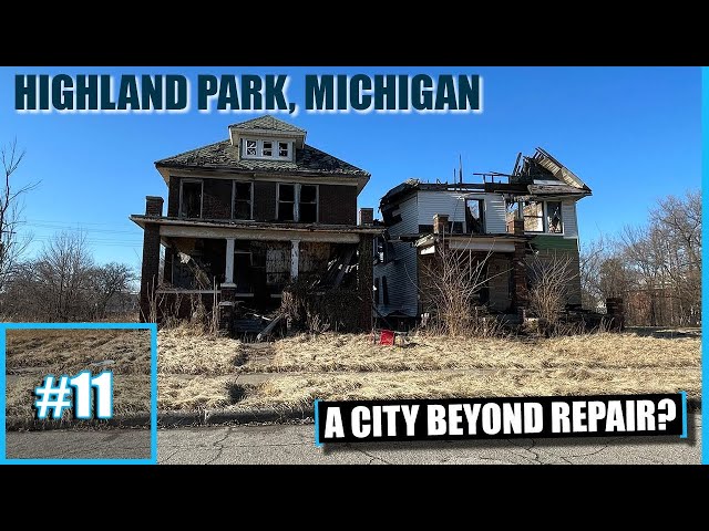 Is THIS the WORST City In America? Highland Park, Michigan