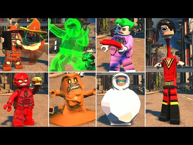 The Best/Funniest Character Idle Animations in LEGO DC Super-Villains (w/All DLC)