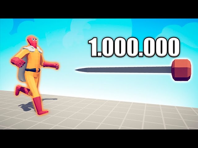 1.000.000 DAMAGE BLOWDART vs UNITS - TABS | Totally Accurate Battle Simulator 2024