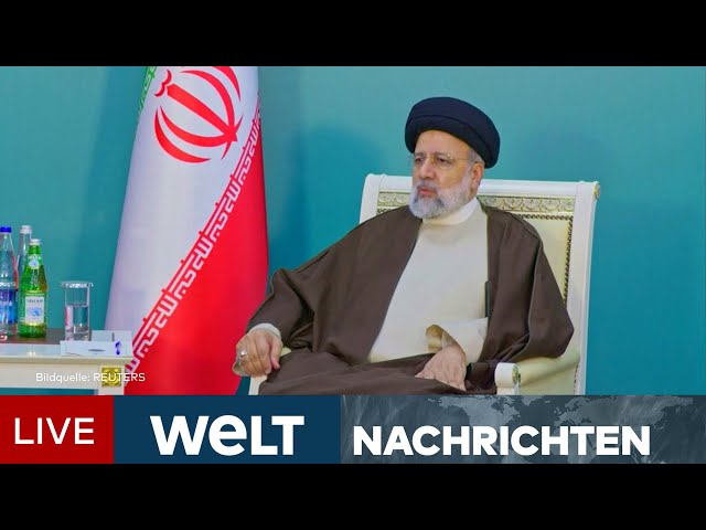 IRAN: Präsident Raisi bei Helikopter-Absturz gestorben! Staatsmedien bestätigen Tod! | WELT STREAM