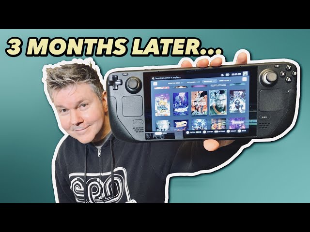STEAM DECK Three Months Later! - "If I Had To Choose One Game Platform..." - Electric Playground