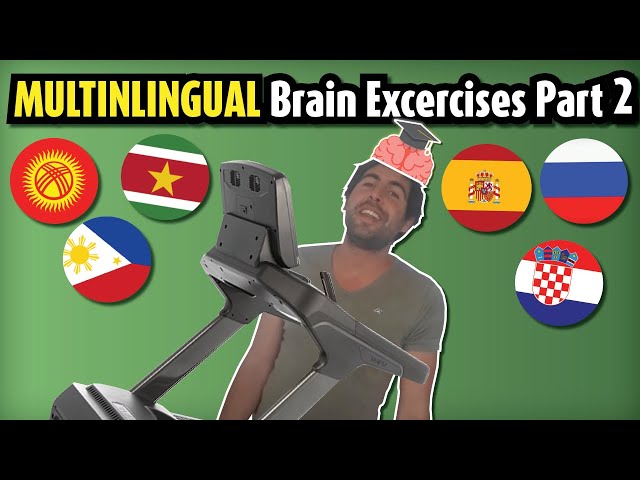 Multilingual brain excercises- part 2