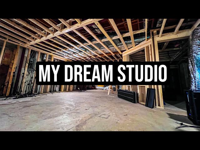 Building My Dream Home Recording Studio Pt. 1