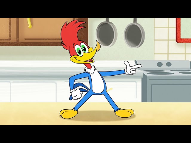 Woody Woodpecker💥 Woody’s Butter-Scotchy-Finger-Pie Recipe 💥 NEW EPISODES