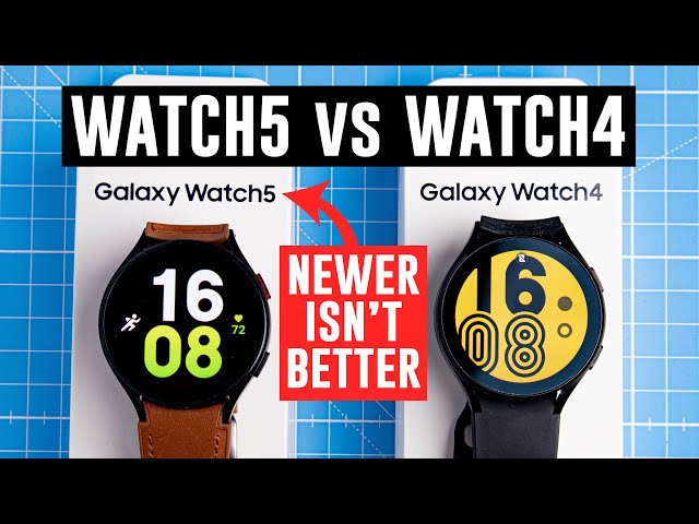 Samsung Galaxy Watch5 vs Watch4 : Software over Hardware!