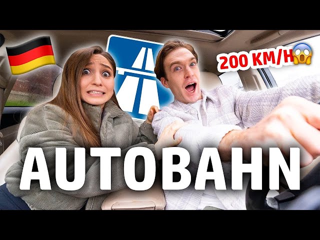 American Driving on the Autobahn FOR THE FIRST TIME! | Feli from Germany