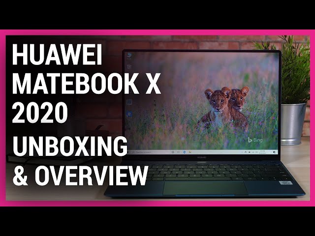 Huawei MateBook X (2020) | Unboxing and Overview