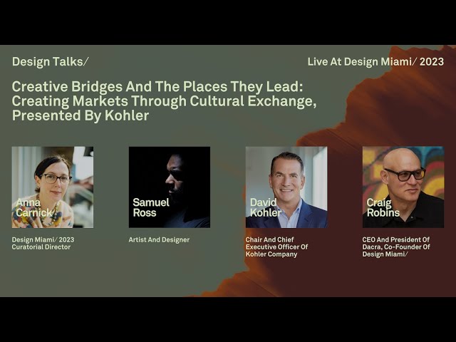 Creative Bridges and the Places They Lead, presented by Kohler