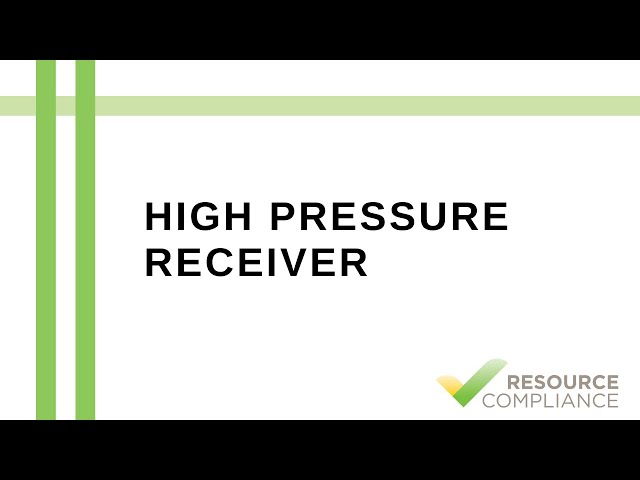 High Pressure Receiver