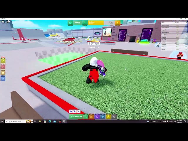 playing skate park on roblox