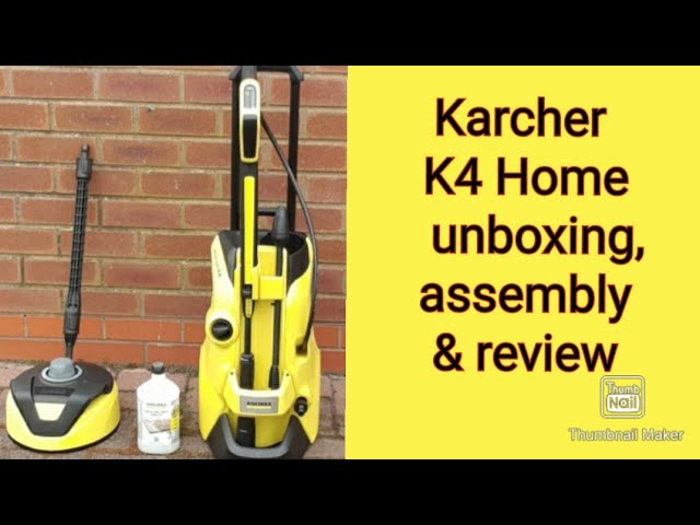 Karcher K4 Full Control Home - unboxing, assembly and review
