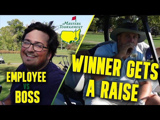 Employee Challenges Boss to a Round of Golf for 5k!