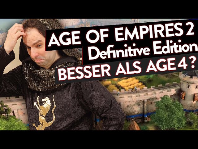 Age of Empires 2: Definitive Edition BESSER als Age of Empires 4 ?