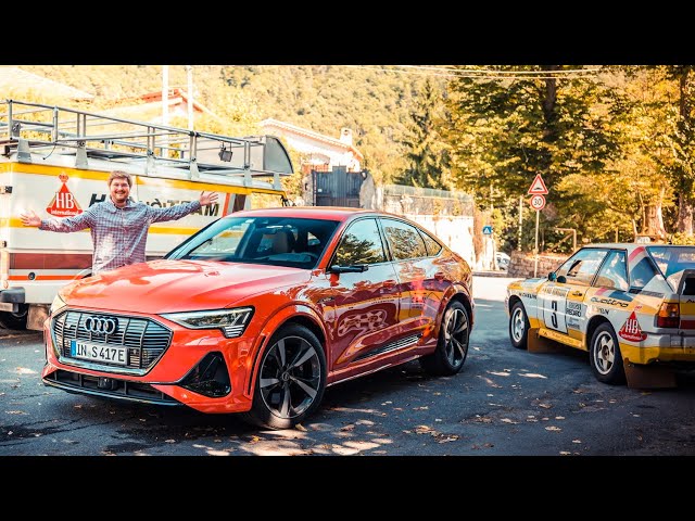 I Drive The 500hp Tri-Motor Audi E-Tron S For The First Time!