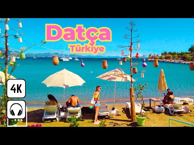 DATÇA - Türkiye 🇹🇷 4K Walking Tour Yeni Datça | Exploring the Hidden Gems | at the Beach