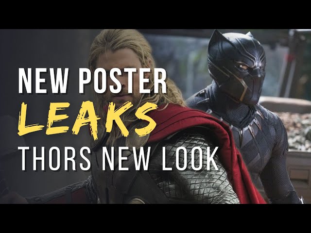 MCU Poster Gives New Look at Thor in Love and Thunder with a Possible Black Panther tease