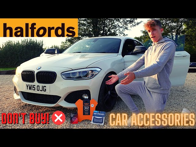 BUYING CHEAP *SICK* CAR ACCESSORIES AT HALFORDS!!!