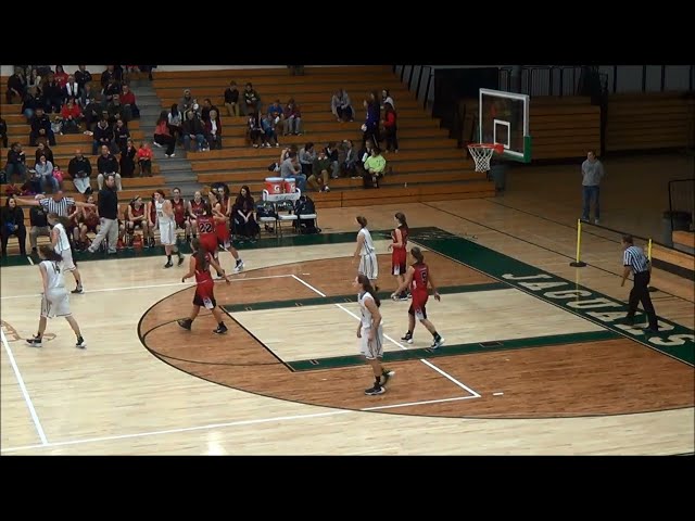 Pulaski vs Ashwaubenon Wisconsin High School Girls Basketball December 8, 2015