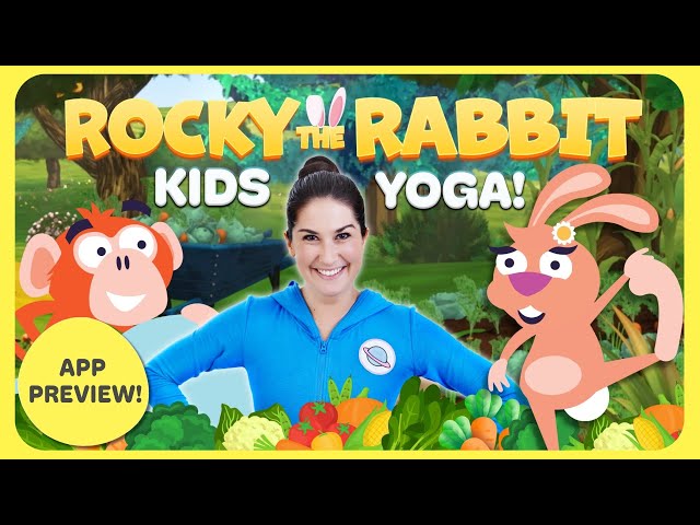 Rocky the Rabbit (app preview) | A Cosmic Kids Yoga Adventure!