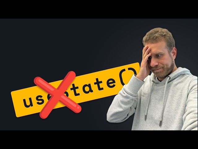 You might not need useState()!