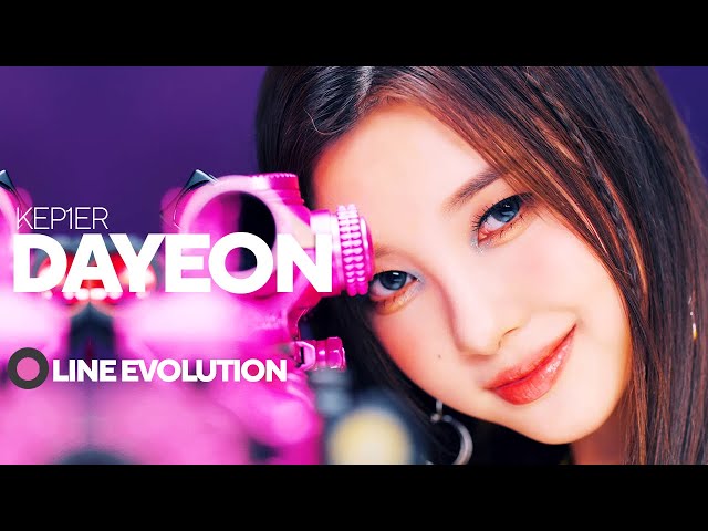 KEP1ER - DAYEON | Line Evolution