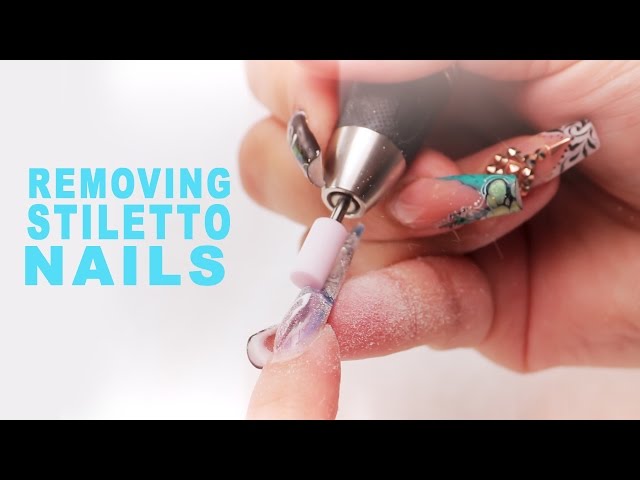 Removing Stiletto Nails - Kupa ManiPro Passport E-File Review