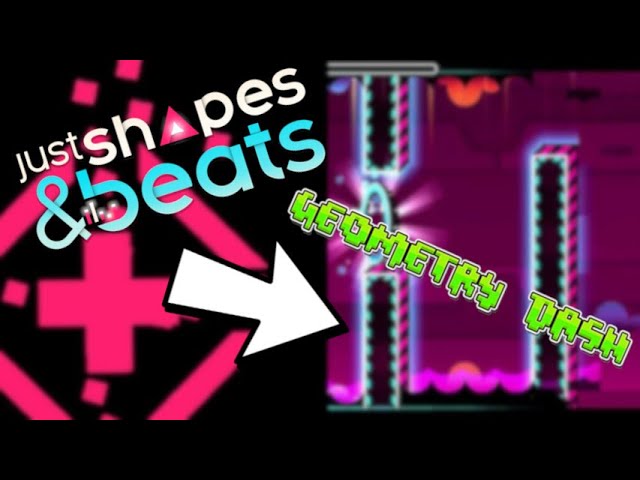 Deadlocked - F-777 | Just Shapes & Beats and Geometry Dash | Side by Side