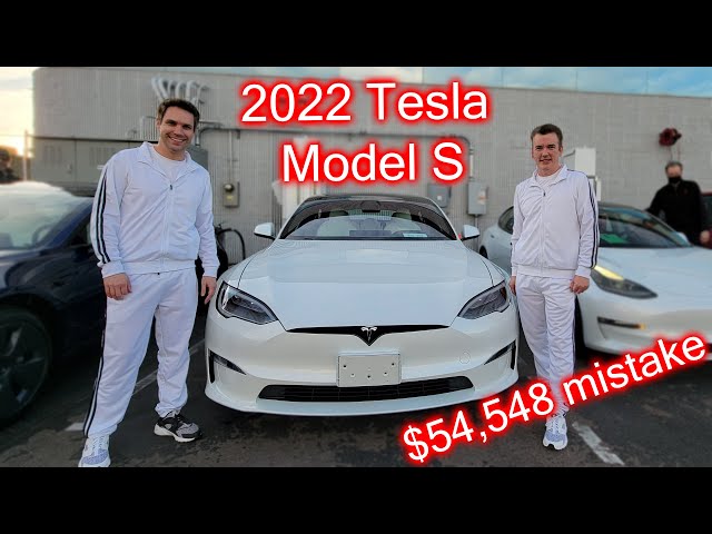 2022 Tesla Model S Delivery. $54,548.80 Mistake!