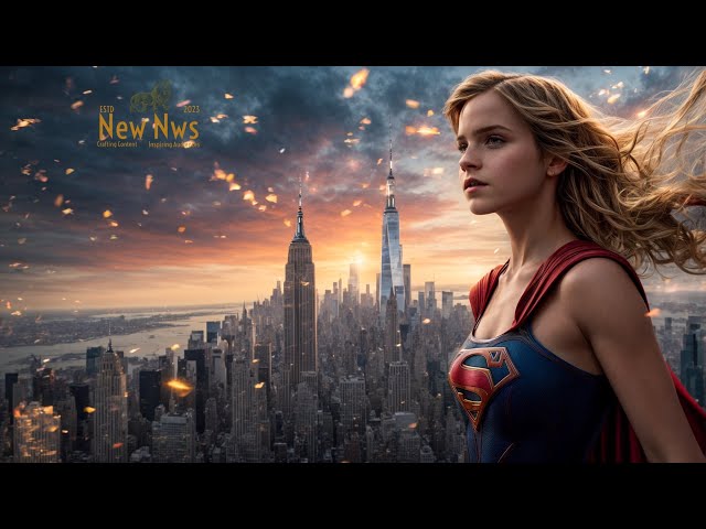 Supergirl 2024 Ai Teaser - Emma Watson - Latest Epic Trailer made with Ai #superman #emmawatson