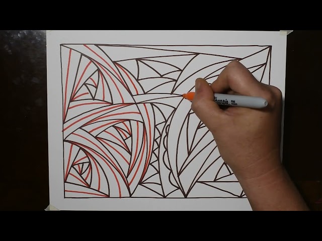 Spiral Drawing #9 / April 22 2024 | Awesome 3D Abstract Pattern Design / Satisfying Relaxing ASMR